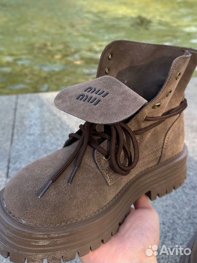 Ботиночки miu miu 40 размер 25см