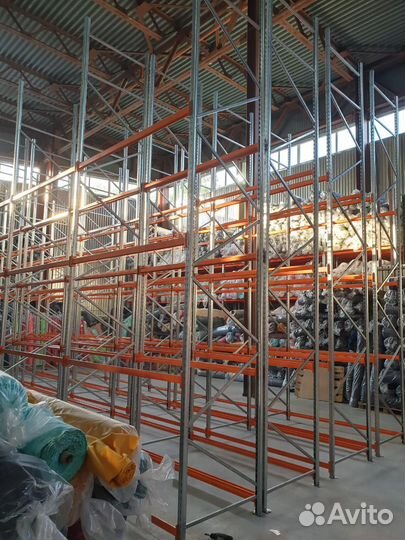 Стеллаж фронтальный (паллетный), консольный и др