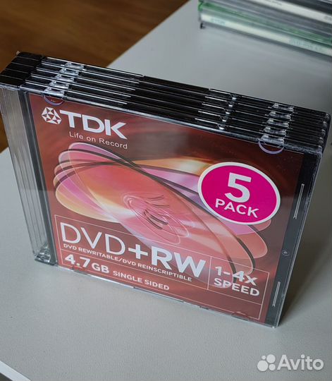 DVD+RW диски