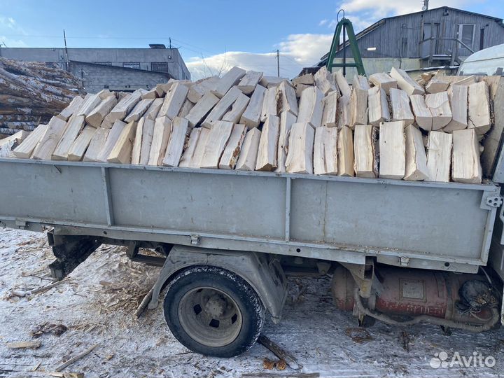 Дрова колотые газель с доставкой в Касарги
