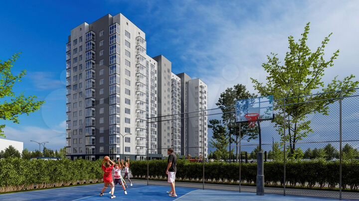 3-к. квартира, 65 м², 8/17 эт.