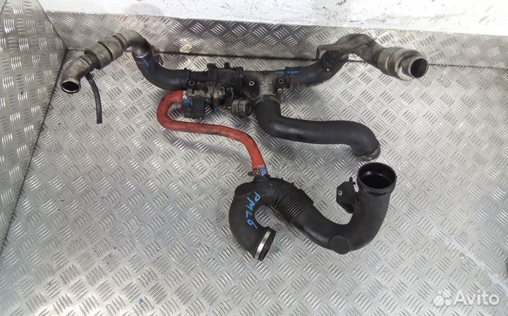 Патрубок интеркулера jaguar XF (X250)