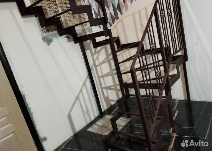 Металлокаркас для лестницы с гарантией