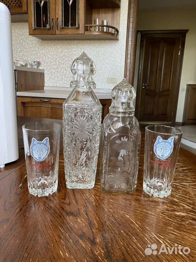 Графины и стаканы