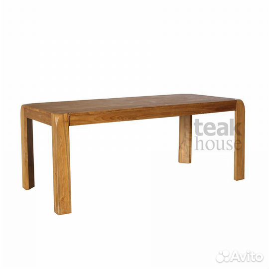 Стол обеденный из маcсива Тика Diamond 240