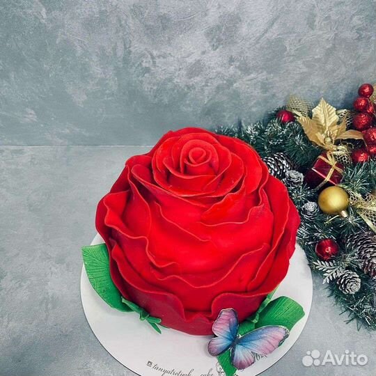 Торты на заказ, тортроза,тортбукет,торт 2 в 1