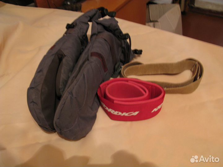 Связки для горных лыж Nordica и рукавицы горнолыжн