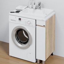 Тумба с раковиной 80 под стиральную машину