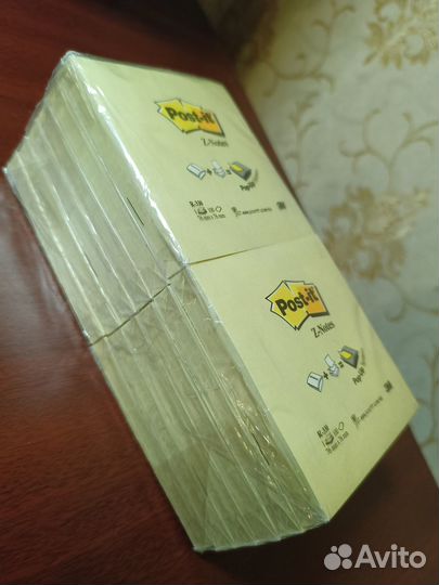 Стикеры Post-it 76x76 (пачка 1200 листов)
