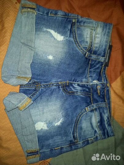 Шорты девочке 22 размер новые
