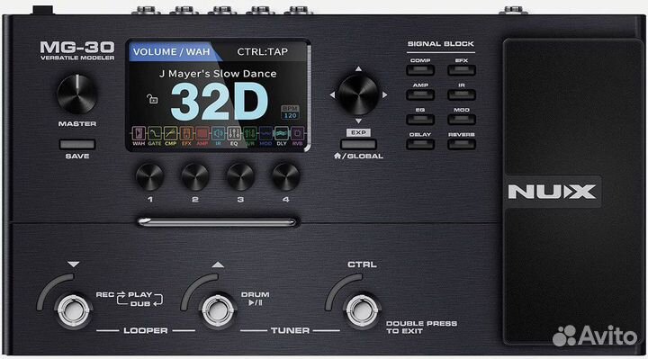 Процессор эффектов Nux MG-30