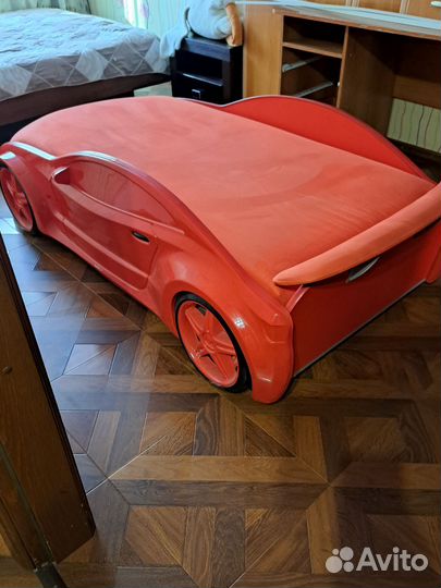 Детская кровать машина бу с подсветкой