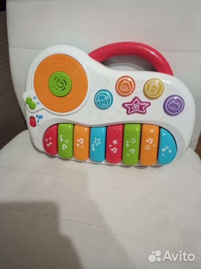 Пианино детское,барабан elc