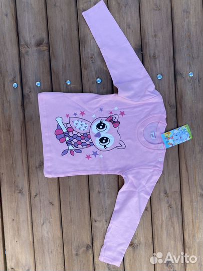 Лонгслив для девочки новый