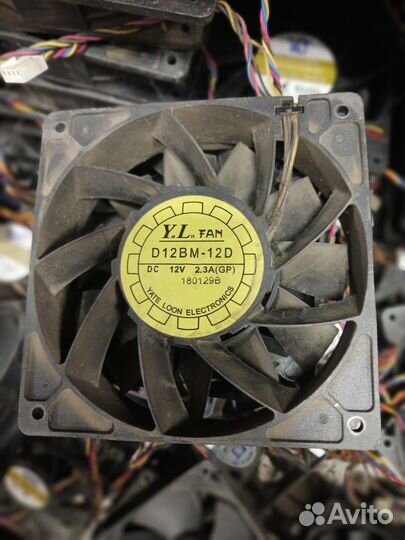 Вентилятор на L3+, S9. 120mm