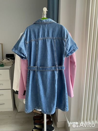 Джинсовое платье zara