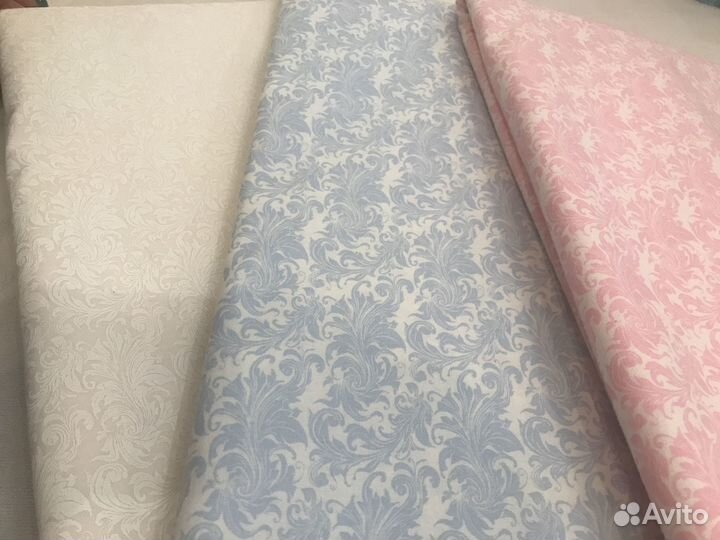 Ткань хлопок Чехия Дамаск