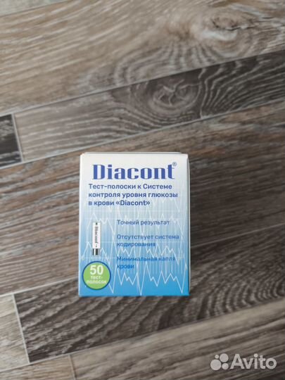 Тест полоски диаконт diacont