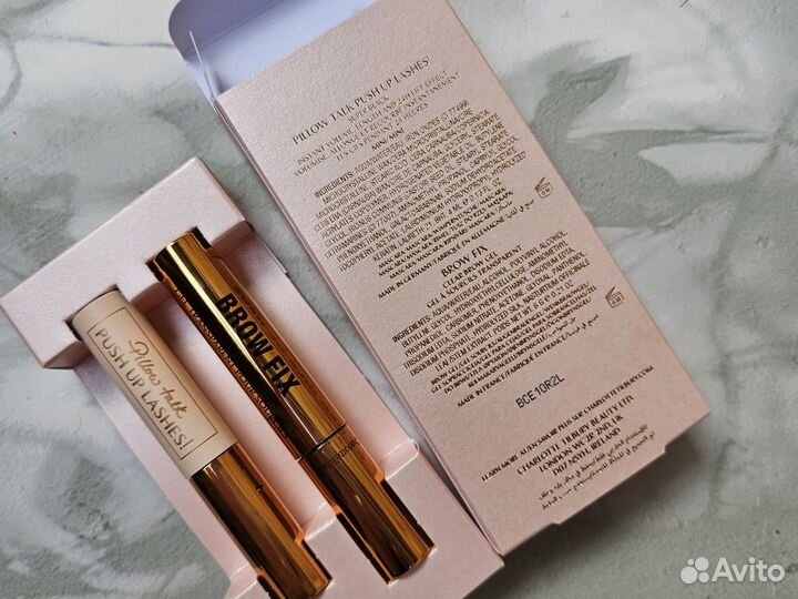 Гель для бровей и тушь Charlotte Tilbury