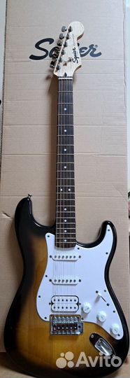 Fender Squier Bullet Tremolo HSS Brown Sunburst