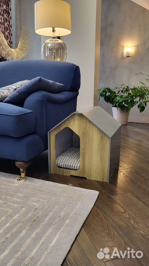 Лежанка домик для собаки