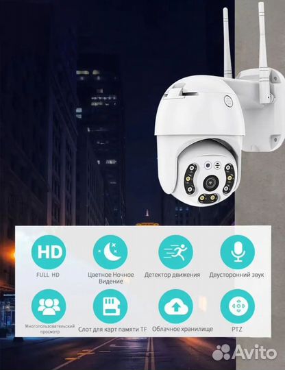 Камера видеонаблюдения wifi новая