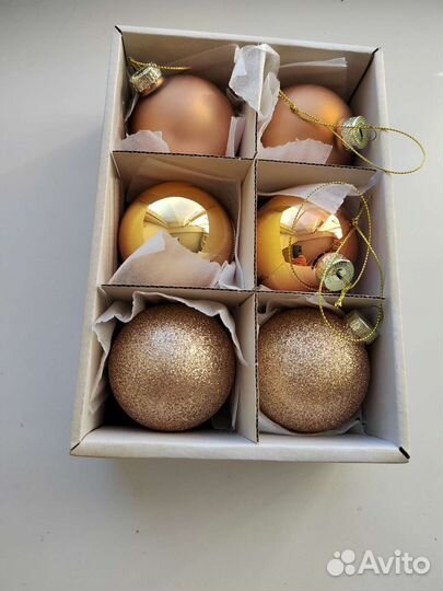 Елочные игрушки наборы от HM Home