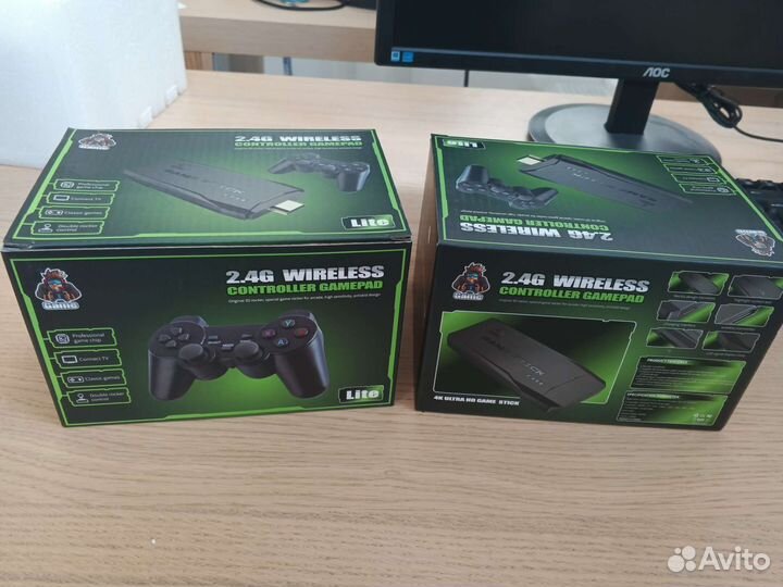 Игравая приставка 64гб game stick lite 4K 10000игр