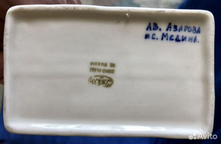 Фарфоровые фигурки Гжель