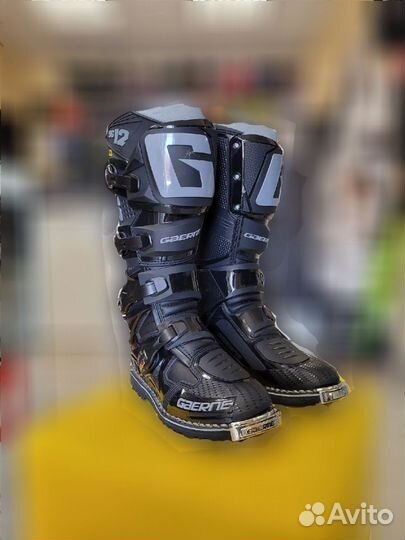 Мотоботы Gaerne sg12, черные