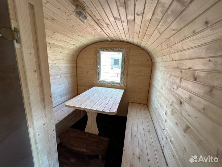 Баня бочка 6 метров