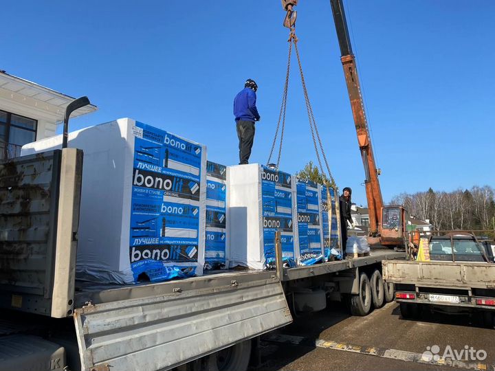 Газосиликатные газоблоки Бонолит