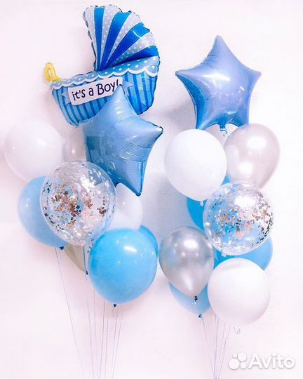 Шарики на выписку