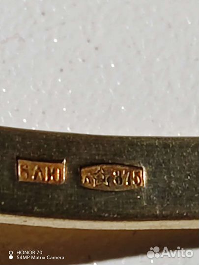 Серебряные с позолотой чайные ложки СССР 875