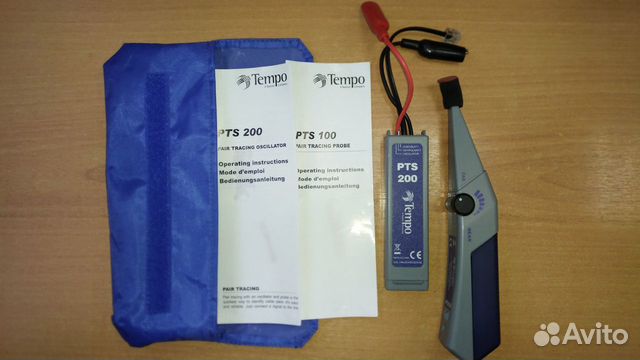 Tempo PTS100/200 - тестовый кабельный набор