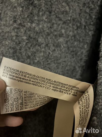 Пальто кардиган Massimo Dutti шерсть