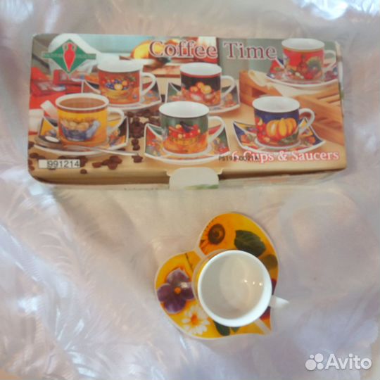 Чайный, кофейный сервиз новый