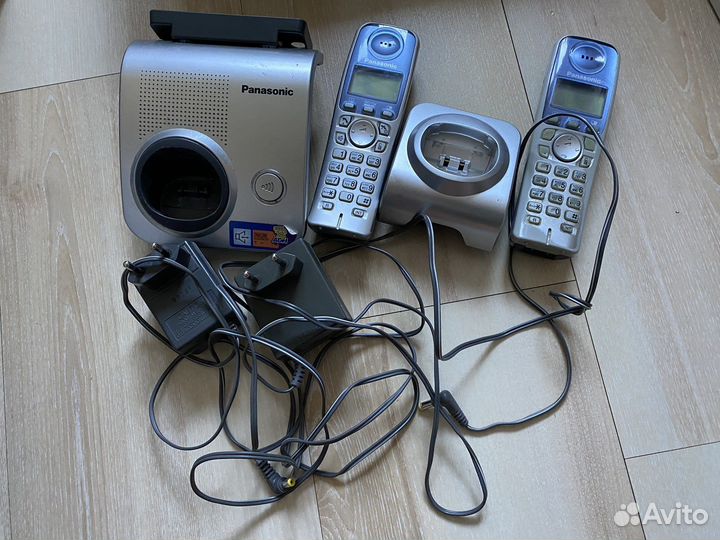 Радиотелефон panasonic 2 трубки