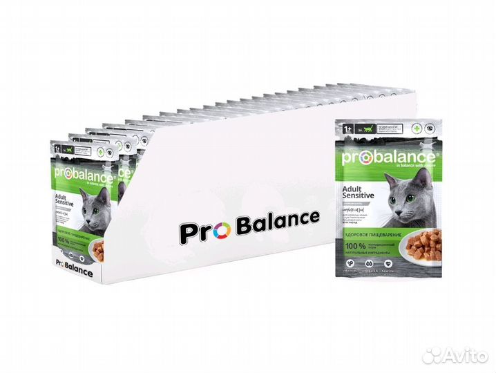 Влажный корм ProBalance,25шт