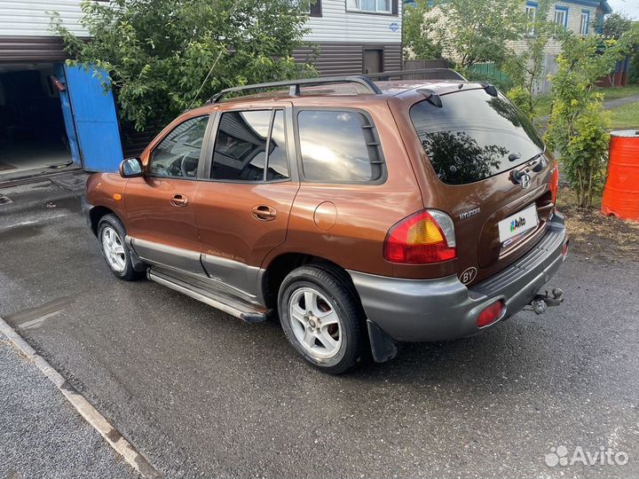 Hyundai Santa Fe 2.4 МТ, 2000, 203 000 км