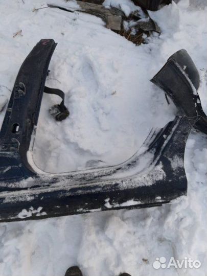 Порог с центральной стойкой левый Peugeot 308 EP6