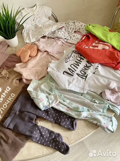 Детские вещи на девочку 62 80 бесплатно