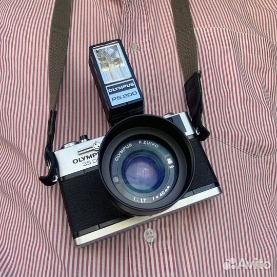 Olympus 35 DC (обслуженный) + аксессуары