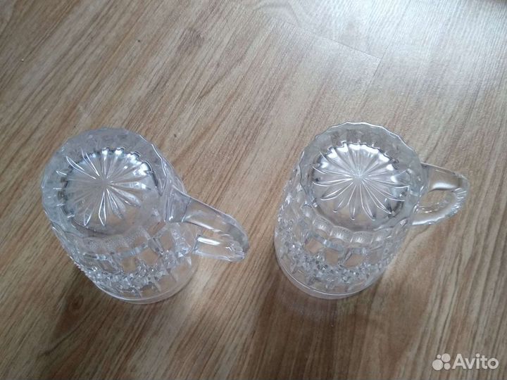 Пивные кружки Чешский хрусталь времён СССР Богемия