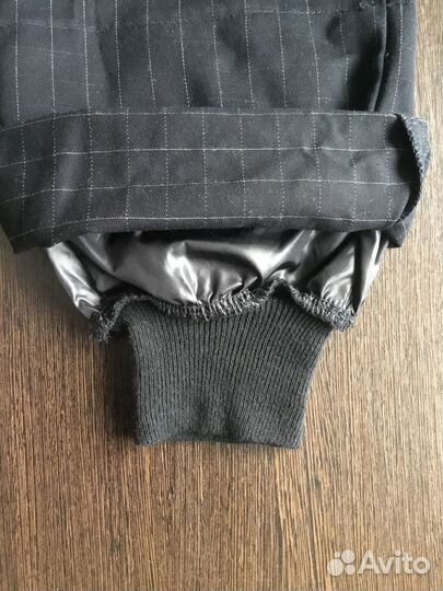 Брюки рабочие плотный хлопок, манжета внутри