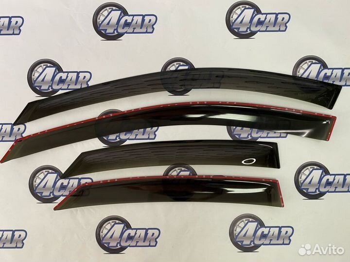 Дефлекторы окон для Chevrolet Lacetti SD(03-13)