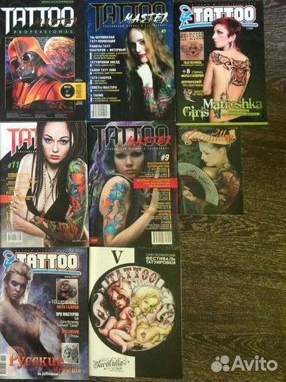 Журналы о татуировке tattoo master