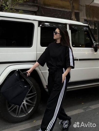 Костюм Оверсайз Штаны и Футболка Adidas Type