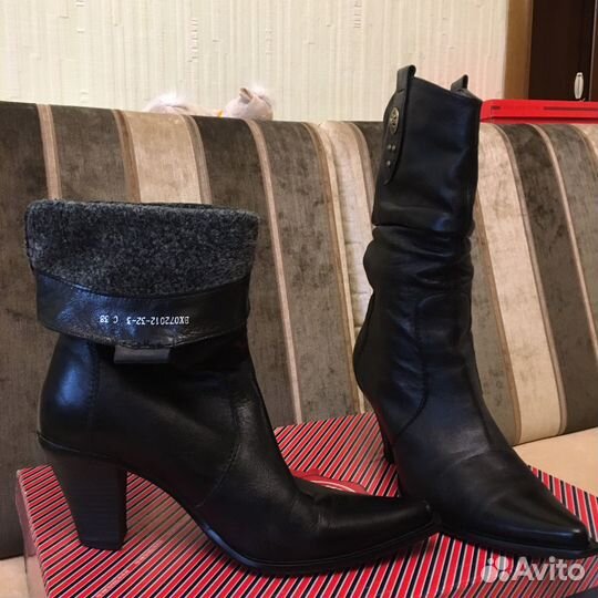 Сапоги демисезонные женские 38