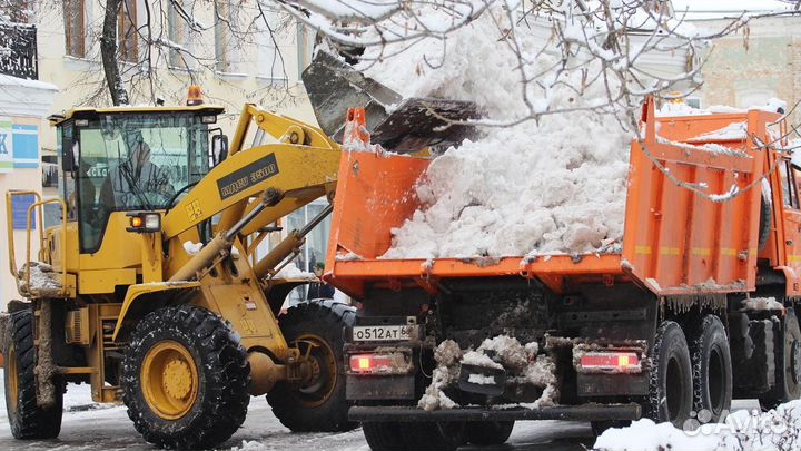 Вывоз снега и строительного мусора